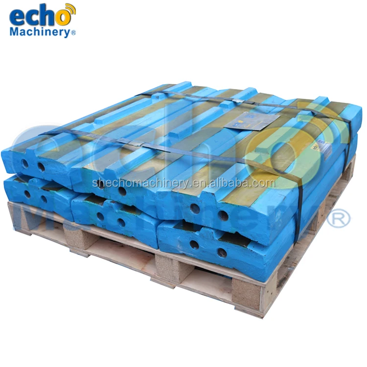 MR110 EVO impact crusher blow bar medium chrome hammers for stone crushing