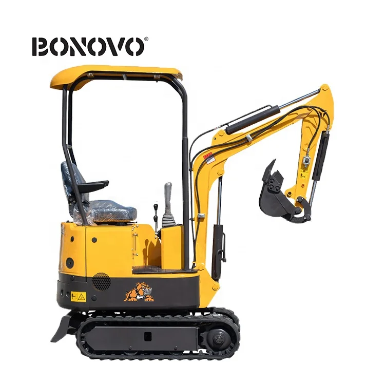 Bonovo хит продаж Мини экскаватор 1 тонна дешевый мини гидравлический микро