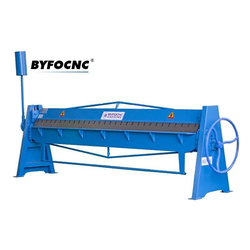 factory good quality 8ft Manual steel plate bender 10ft manual folding machine hand press brake