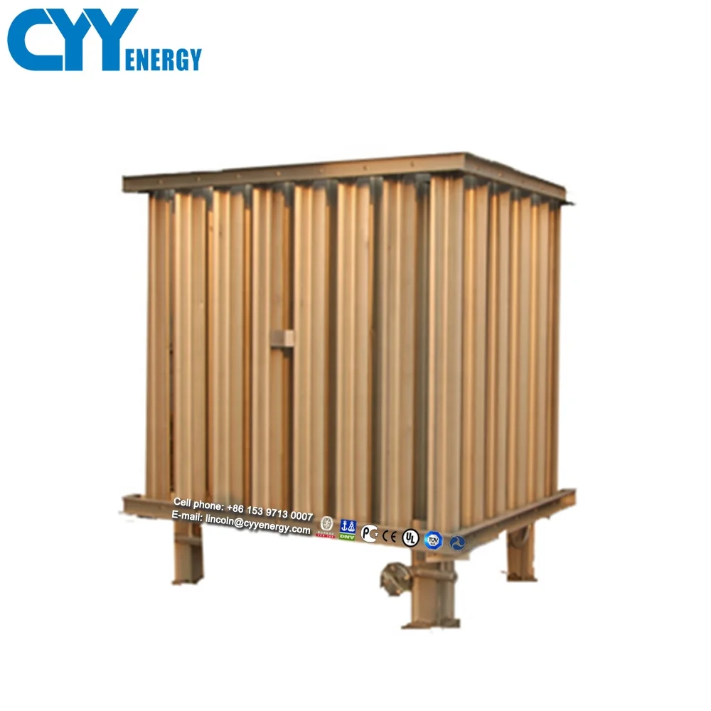 High Quality Lox Lin Lar Lco2 LPG LNG High Pressure Ambient Vaporizer