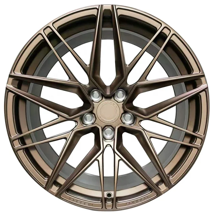 Passenger car wheels mesh Design rims polished bronze 18 19 20 21 22 inch rim 5x120 5x112 5x114,3 alloy wheels forged wheel