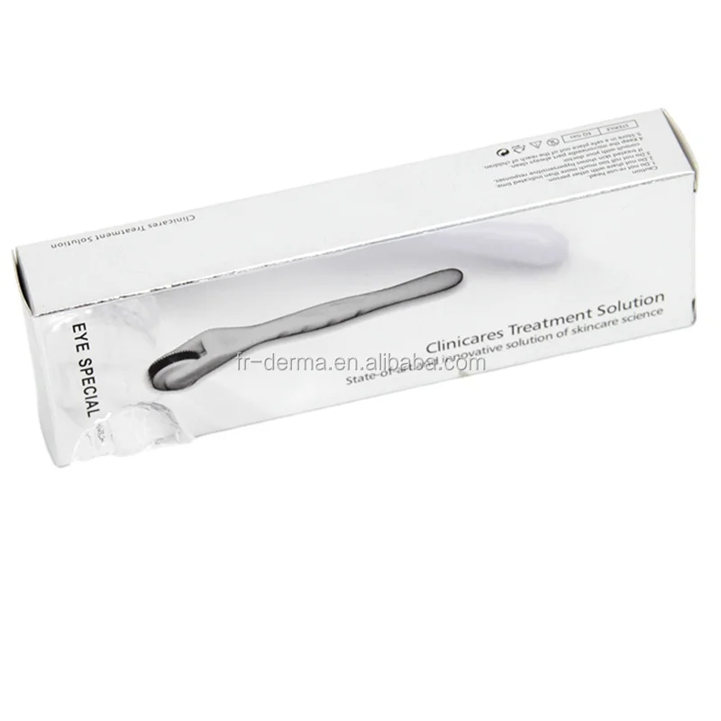FR factory wholesale 180 needles microneedle roller eye derma roller titanium