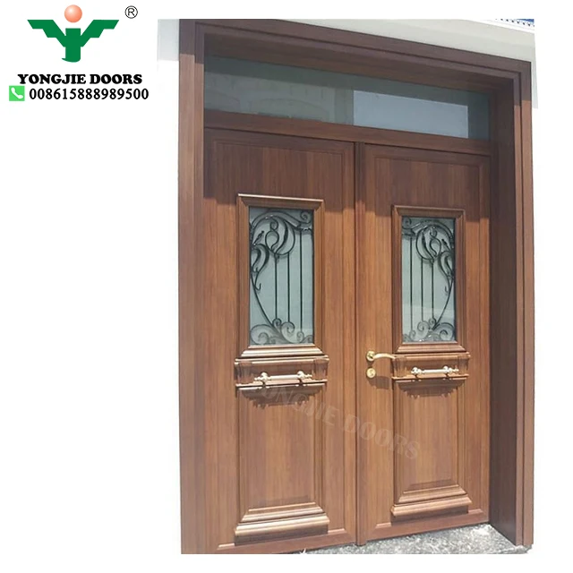 New Design Hot Sale  Aluminum Door Good Surface Aluminium Door With Glass