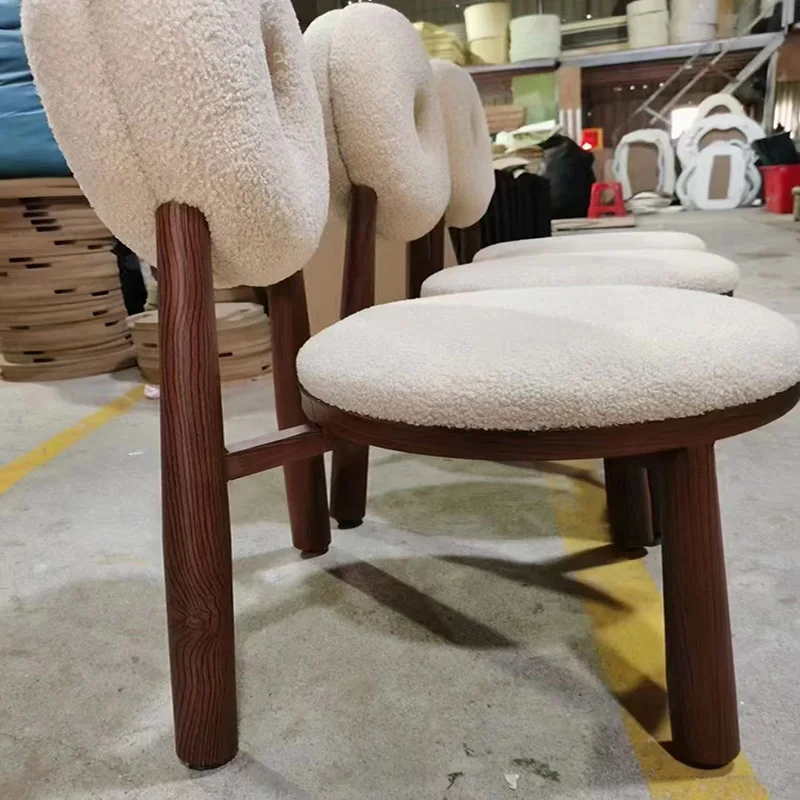 Luxury Furniture Restaurant Dining Chairs Solid Wood Design Dinning Room Bar Selling Hotel Table Oak Designer Velvet Chair