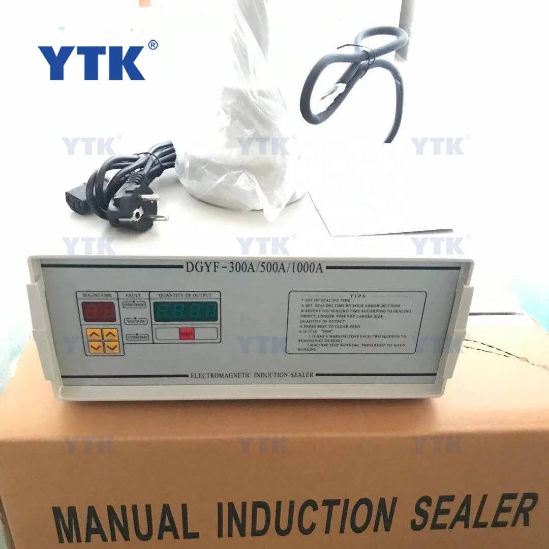 20-100mm Portable Cap Induction Sealer Electromagnetic Aluminum Foil Induction Sealing Machine for Plastic Bottle