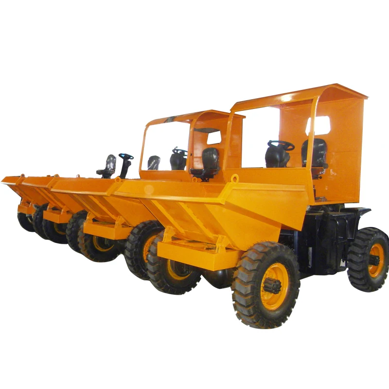 Popular Electric Diesel Mini Dumper 4x4 Front Loading 5 Ton Hydraulic Truck Dumper Loader For Sale