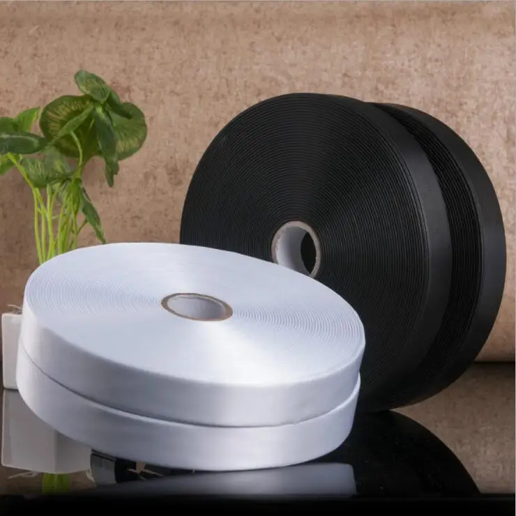 Woven Edge Double Side Satin Label Ribbon