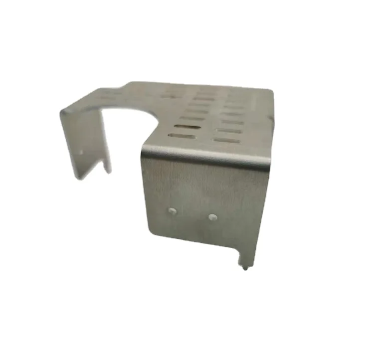 Custom Length Silver Heat Sink Heat Conduction Computer Case CNC Machining Aluminum Heat sink