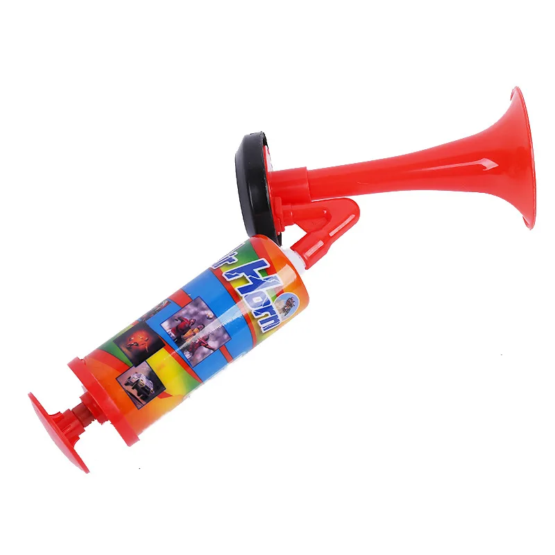 Party Favor Sport Hand Pump Horn Noise Maker Air Horn Pump Trumpet Manufacturer Soccer Game Hand Pump Air Horn