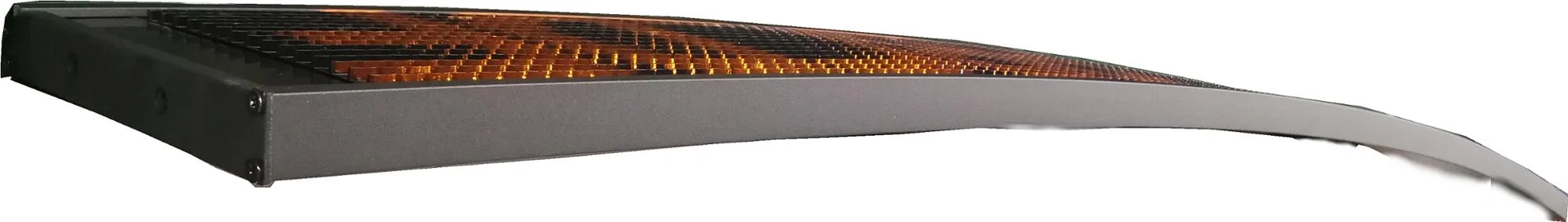 High definition bus LED scrolling message amber color indoor advertising led panel display screen