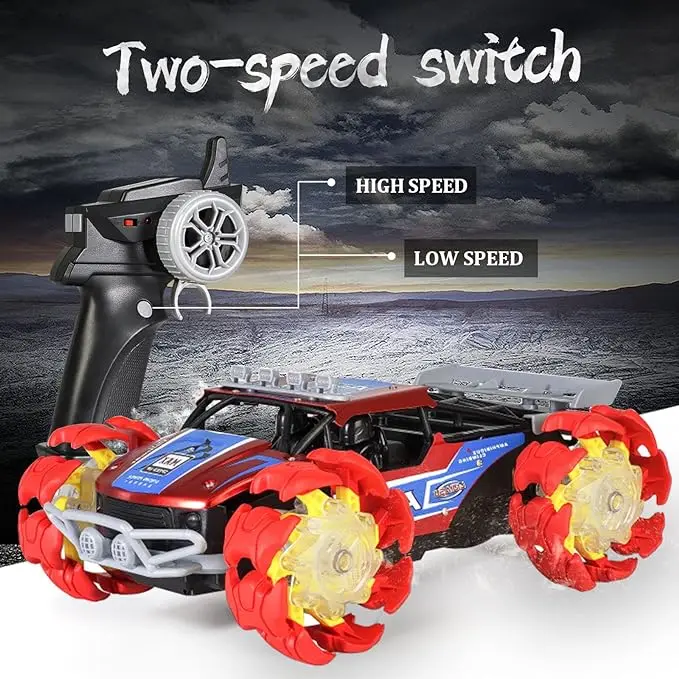 watch gesture induction remote control alloy vehicle off road car auto demo explosive wheels rc high speed climb stunt car