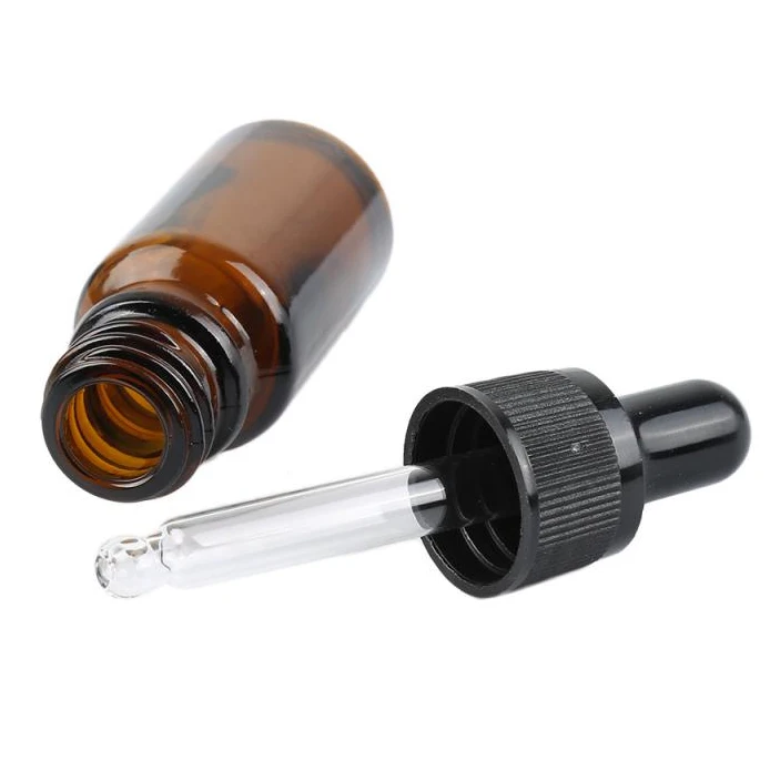 In Stock Glass Dropper Bottle 5ml 10ml 15ml 20ml 30ml 50ml 100ml Amber Aromatherapy Bottle For Essential Oil