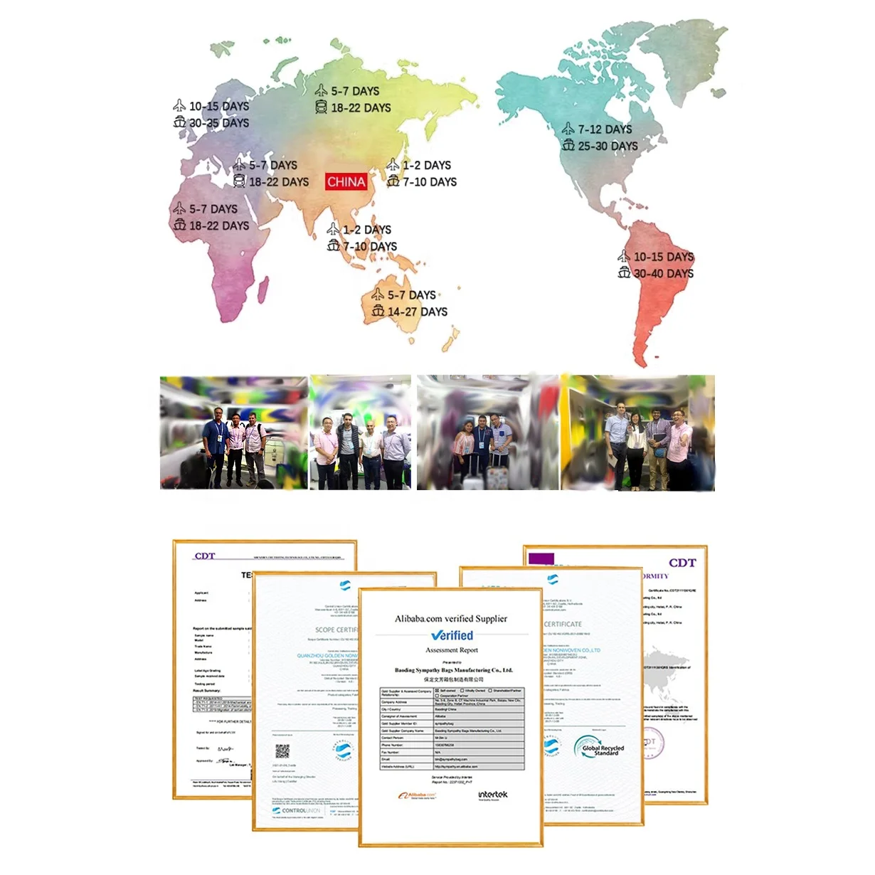 Sympathybag Custom Logo Hanging Pu leather Portable Large Travel Make up Cosmetic Bag