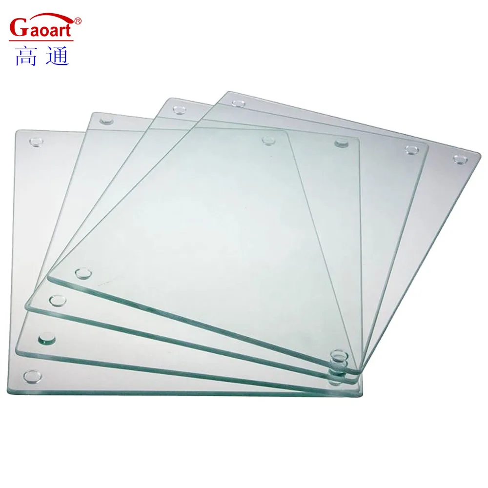 Best Price Kitchen Products Slab Chopping Rectangular Vegetable Decal Cutting Cheese Board for Restaurants Wine Desktop Glass