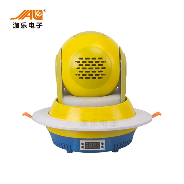 Pure beam LED moving head light yellow housing professional spot mini led moving head light for night club