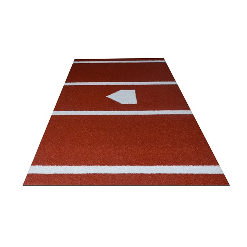 High quality Synthetic Turf Baseball Batting Mat Premium Baseball Hitting Mat Custom Baseball Mats