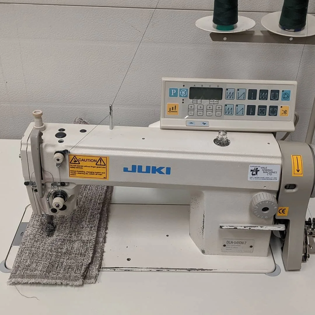 Jukis DLN5410N DLN5410N-7 One Needle Needle Feed Lockstitch Machine Industrial Used Sewing Machines