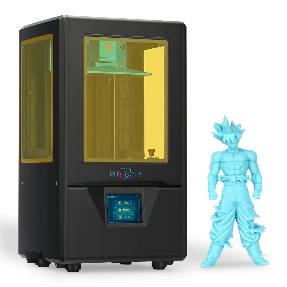 3D принтер ANYCUBIC Photon S полимерный УФ-принтер с ЖК-дисплеем 405 нм для стоматологических моделей ювелирных