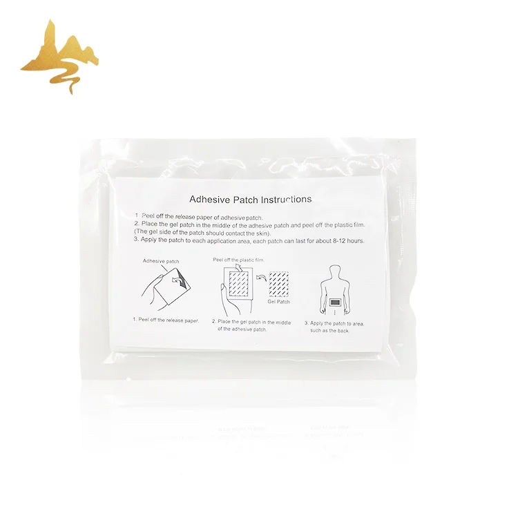 Бесплатный образец натуральный травяной ментоловый пластырь красочный самонагреваемый гидрогель для взрослых ревматизм шеи Обезболивание гель патч
