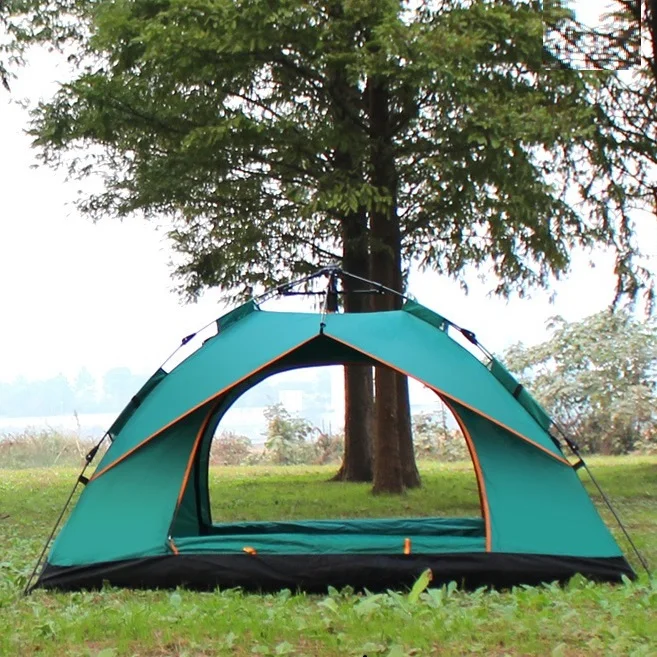foldable outdoor huge automatic family picnic camping tent