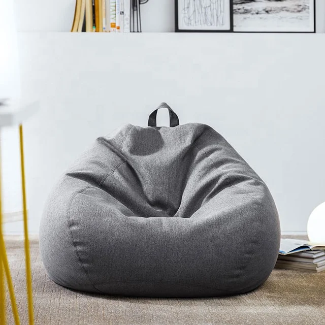 Прямая поставка с завода, оптовая продажа, Мягкий тканевый мешок уникальной формы для гостиной, уличный гигантский мешок