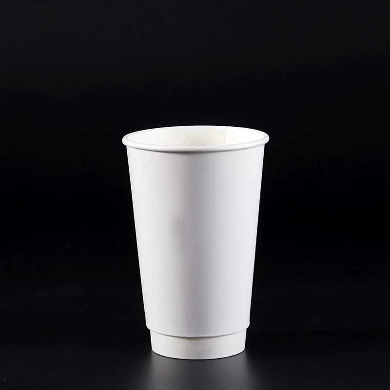 10oz/340ml white paper coffee cups custom logo