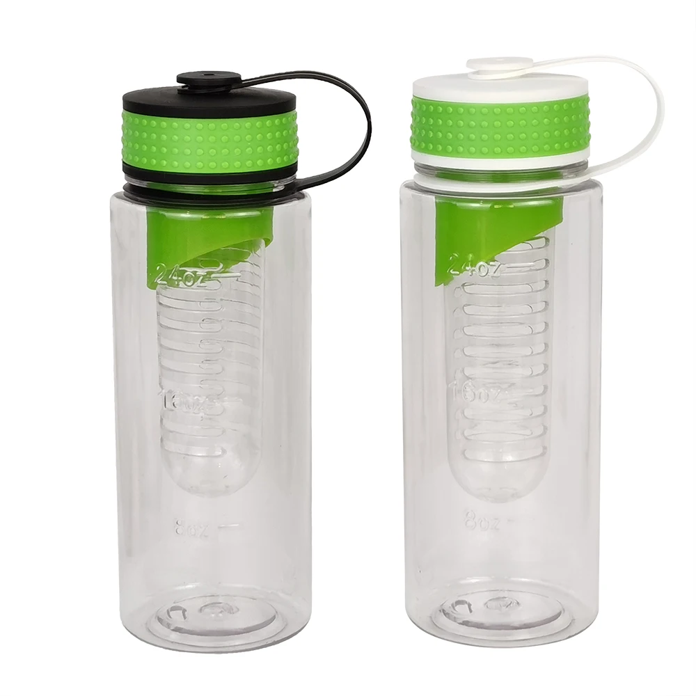 
2021new promotion prices 500ml 750ml 1000 ml 1liter empty bpa-free plastic water bottle modern sport water bottle with infuser 