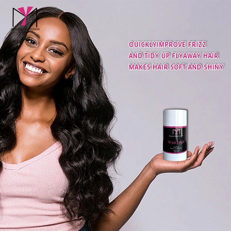 2024 hot sale  Wax Stick High Quality Free Samples Edge Control Hair Wax Stick For Men And Women Private Label Custom