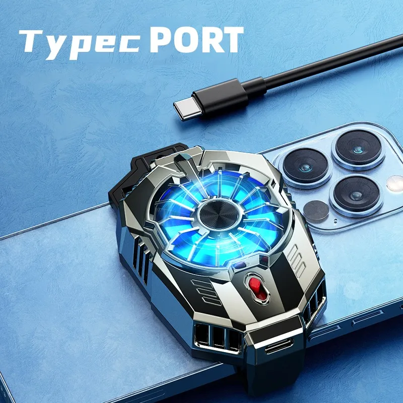 Universal magnetic screen gaming mobile smart cell phone cooler fan android for iphone tablet ipad smartphone
