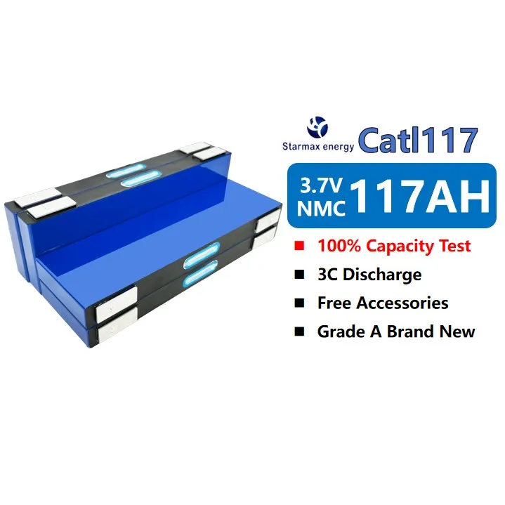 Starmax Catl 3 7 В 116Ah 117Ah 180Ah Nmc перезаряжаемые транспортные средства системы питания литий-ионный аккумулятор Ncm EV лист призматический элемент