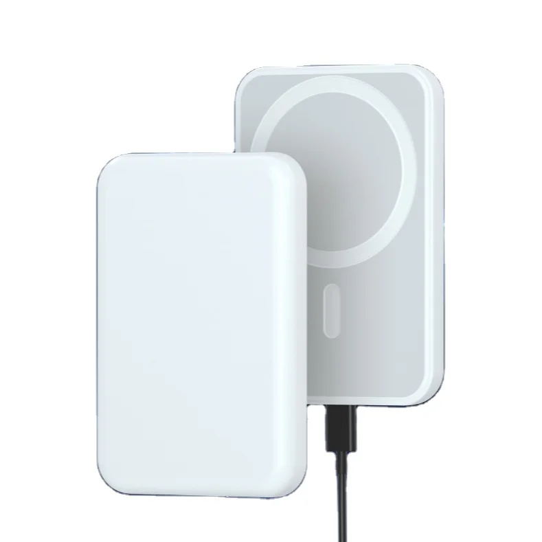 
Hot Sale Mini Powerbank Mobile Phone Battery Magnetic Portable Fast Wireless Charger For Iphone Pro Max 