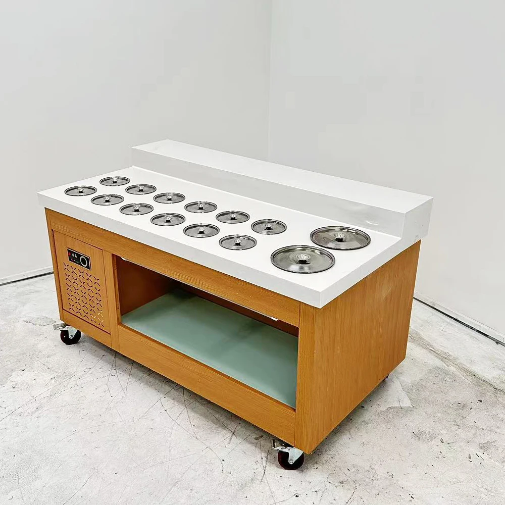 MaLaTang freezer upright chiller fridge glass door refrigerator fruit and vegetable refrigerator for restaurant hotpot