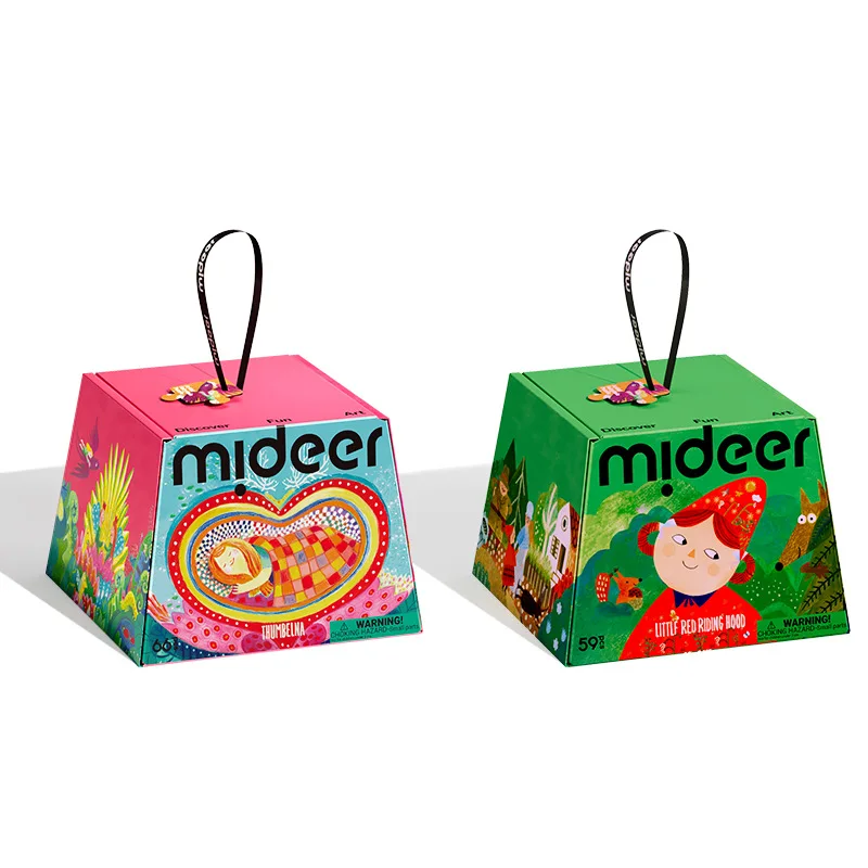 Large 1000-Piece Early Childhood DIY Plastic Fairy Tale Puzzle Educational Cartoon Toy for Kids Packaged in Carton