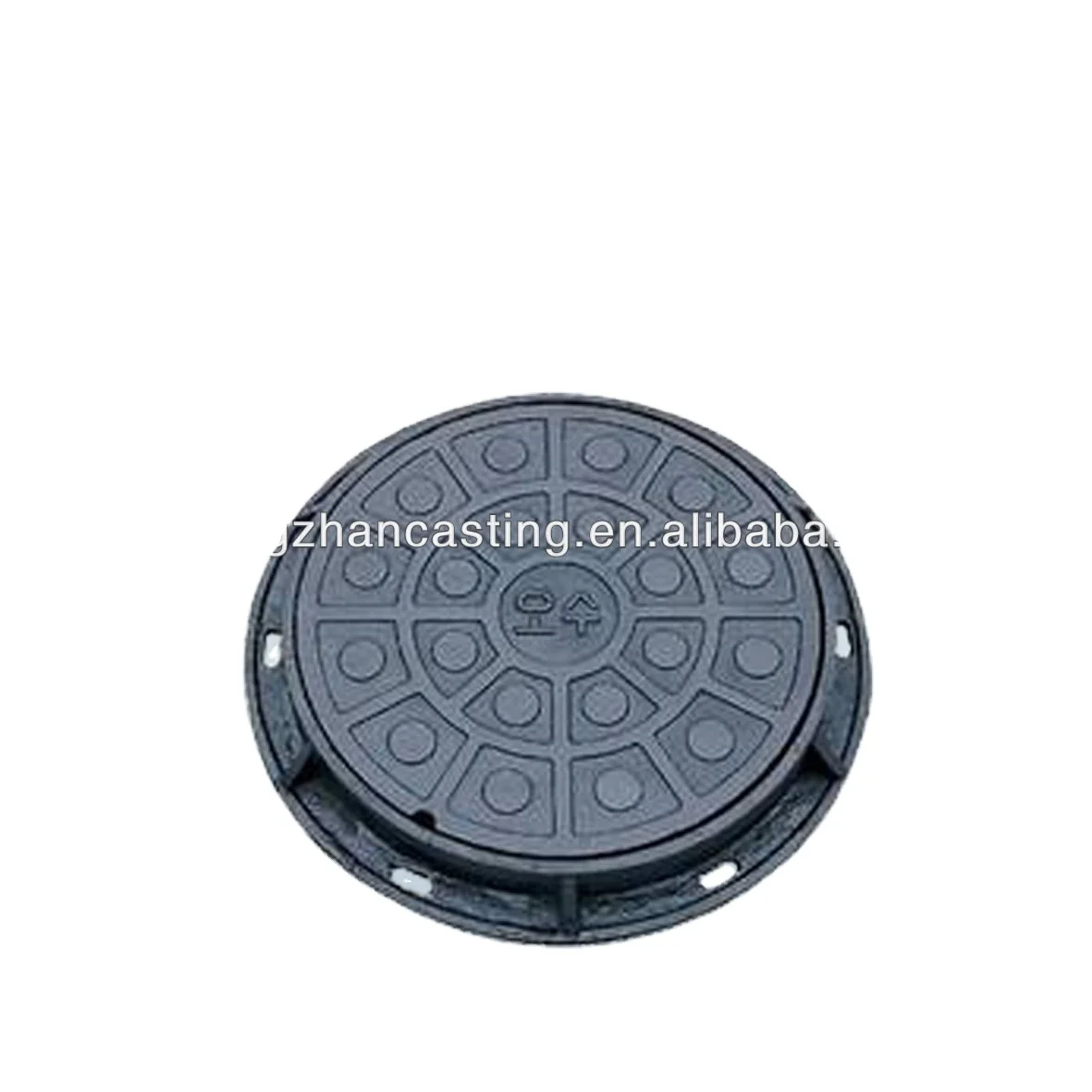 Inner inside GRP sealing plate for manhole cover