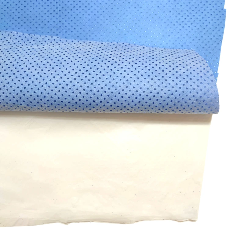 Высокоабсорбирующий ламинированный нетканый материал из мелтблауна SMPE для хирургических занавесок, укрепляющий лист