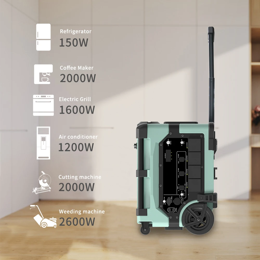 Multi Function 10000w portable power station off grid solar energy system solar generator 10000 watt