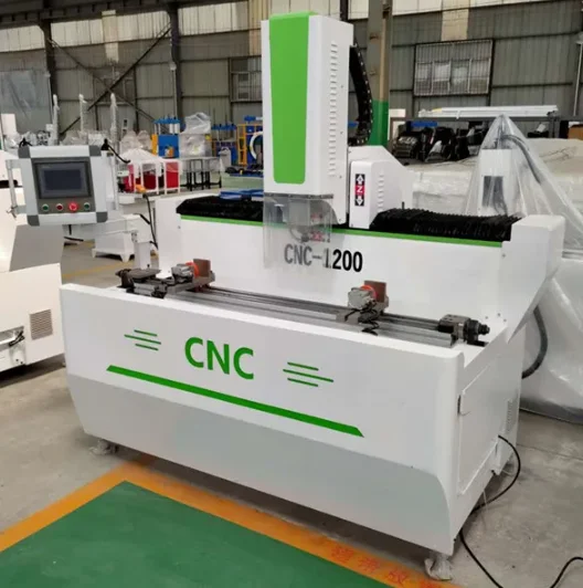 GD-1200 1600 CNC Windows and Door Making Door Lock Hole Drilling Machine Aluminum Profile PVC CNC Metal Drilling Milling Machine