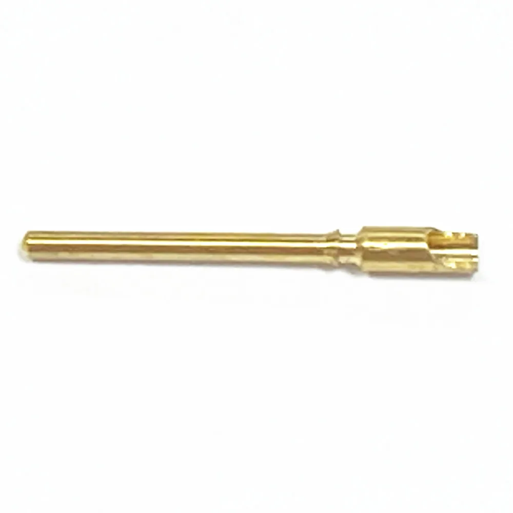 Custom Connector Plug CNC Brass Electric Vehicle Charging Connector Female Terminals Copper Pin
