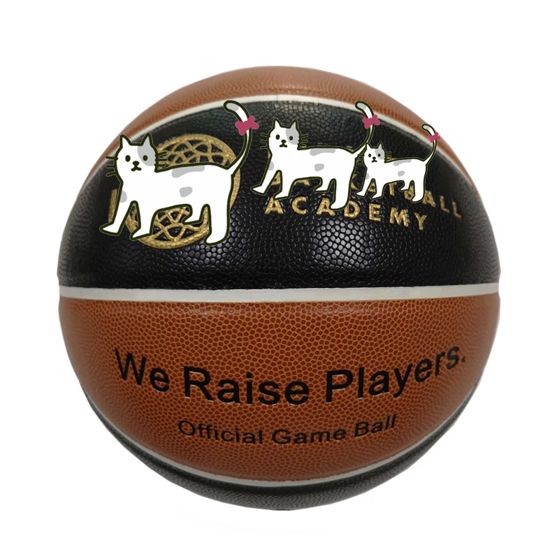 Ultimate Euroleague Basketball Design Leather Basketball for Indoor and Outdoor Play