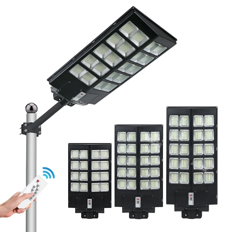 ALLTOP High Lumen IP65 Waterproof 300w 400w 500w Integrated Highway Outdoor All In One LED Solar Street Lamp