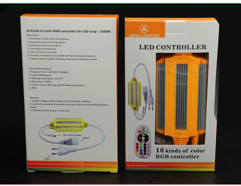 2023 новые нововведения Высоковольтная Светодиодная лента диммер AC220V AC110V LED RGB с 24 клавишами ИК пульт дистанционного управления горячая распродажа