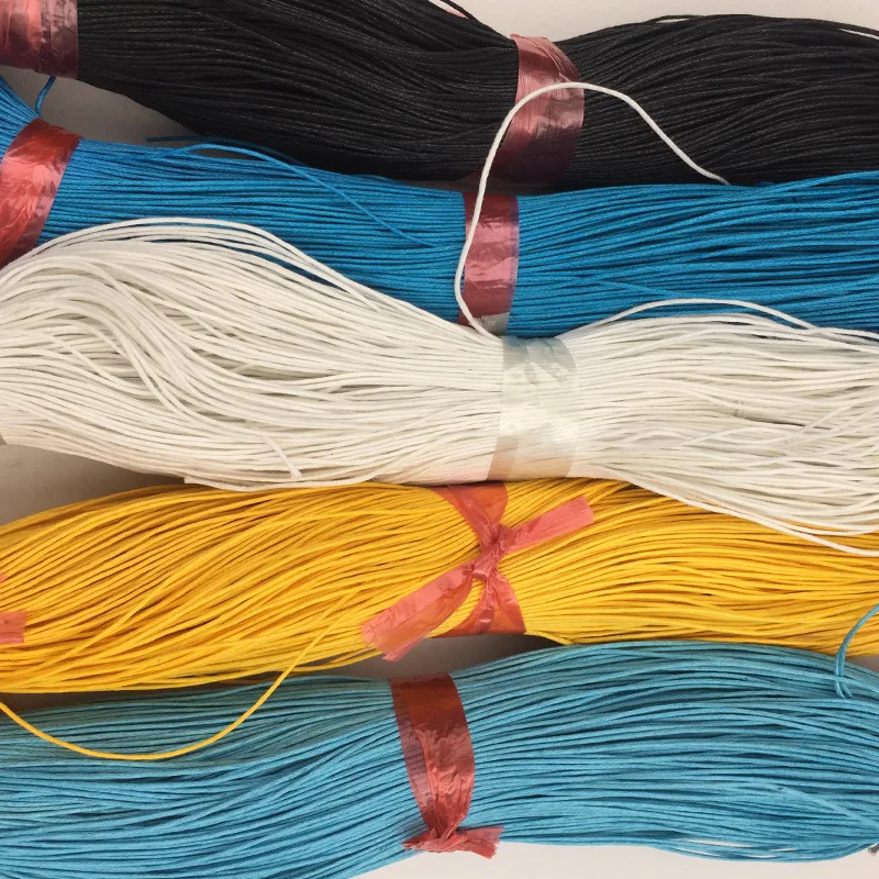 1mm waxed cord , waxed cotton cord ,wholesale cotton cord for jewelry making