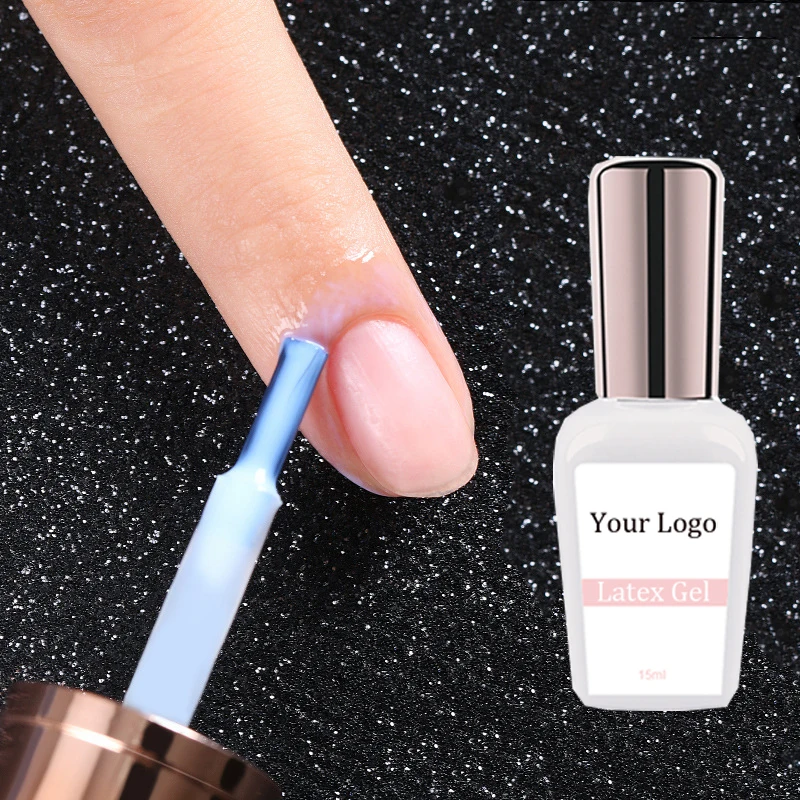 Factory Price OEM Nail Tool Oil Glue Anti-spilling Peeling Liquid Tape White Latex Gel Primer Skin Defender Gel Oil