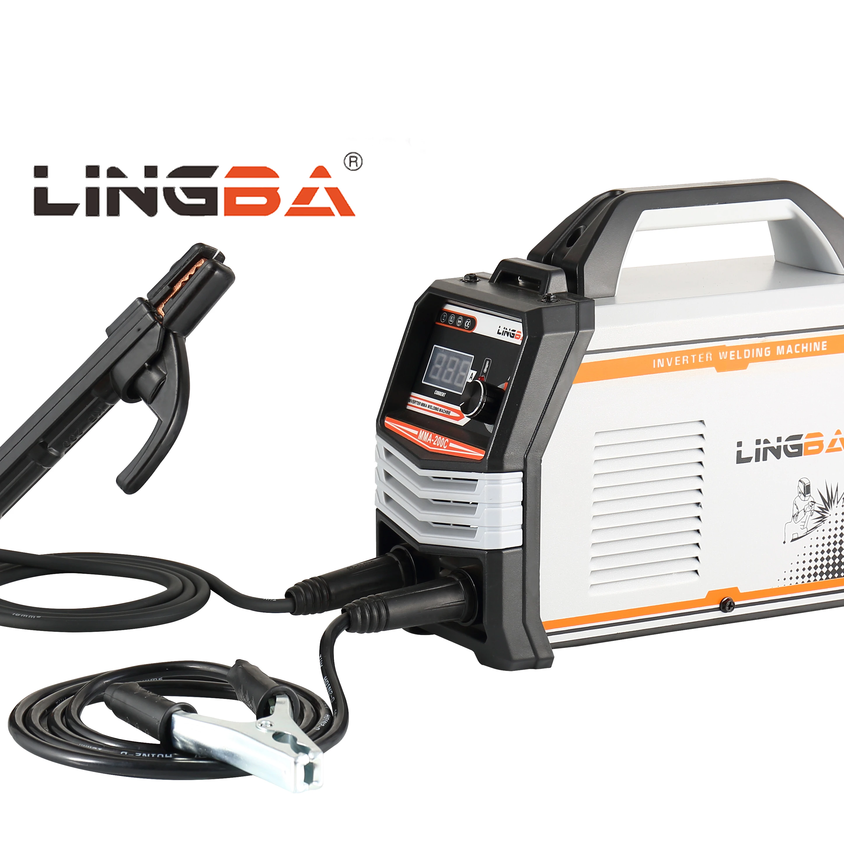 Lingba Hot Shell MMA-200C 250C Inverter Arc Welding Machine S/M/L/XL Size Welder SMAW