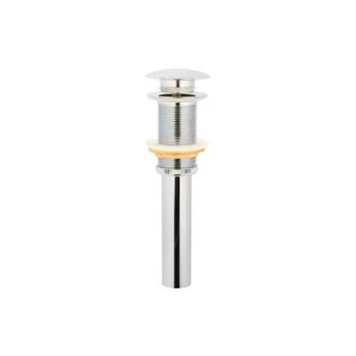 Wholesalers china Chrome Basin Sink Tap Push Button Pop Up Waste Plug Click Clack Plug Push Button