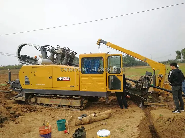 Многофункциональная горизонтальная направляющая дрель 13ton 960KN XZ450 Plus буровая техника