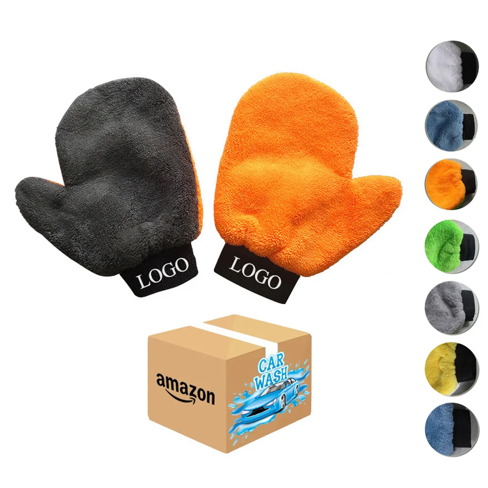 Microfiber Wash Mitt for Car Cleaning Mitts Tools Premium Chenille Scratch Car Wash Mitt