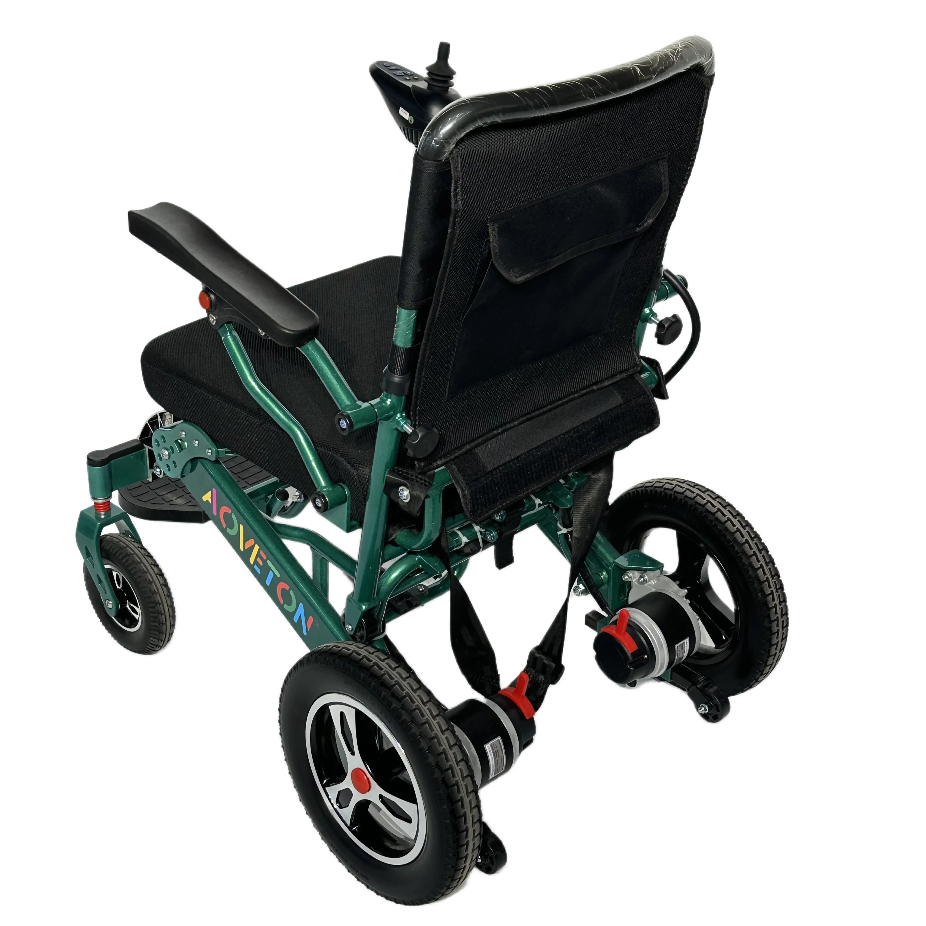 Manufacturer CE Certified Foldable Electric Wheelchair with Aluminum Alloy Frame 13485 Certification Hospital Furniture