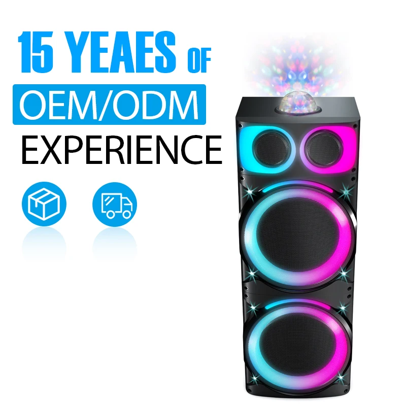 5.0 speaker home theatre system wireless speaker sound system portable outdoor subwoofer led stereo dj usb hifi