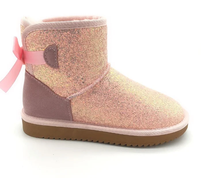 New Style Magic Color Trade Grit For Women and kids Snow Boots Non-slip Warm And Cold-proof
